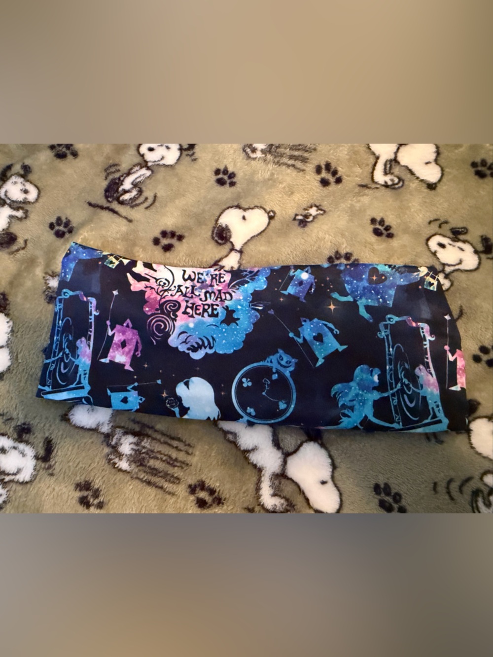 Galaxy Fairy Tale Pattern head band Blue/Purple
